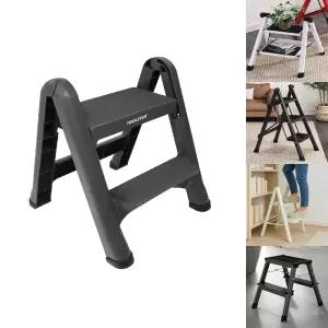 툴스타 2단 접이식 스텝 사다리/차량용/작업대/안전/계단형/보조/도서관/어린이/낮은/가벼운/간이/경량