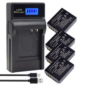 파나소닉 CGA-S007 / DMW-BCD10 LCD 충전기용 CGA S007 배터리