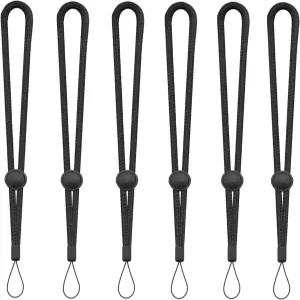 YOUOWO 손목 랜야드 길이 조절 가능 손전등 지갑 USB 플래시 드라이브 6팩 휴대폰용 핸드 스트랩 주요 ID