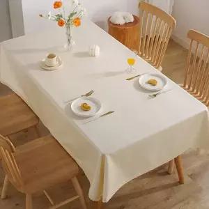 대형 식탁보 직사각 테이블 레스토랑 방수 식탁보 6인용 생활 방오