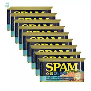 스팸 25% 라이트 200g 9개