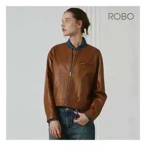 로보 [최초가 499,000원] 25FW 램스킨 카라리스 레더자켓 1125350