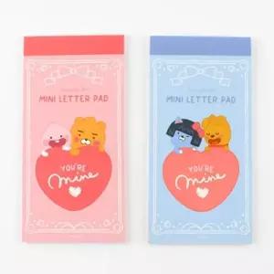( )602E 1800 카카오프렌즈 미니 패드 편지지 10개세트