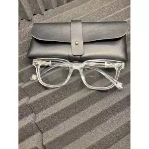 미국 크롬 하트 안경 투명 은색 프레임 317999184474