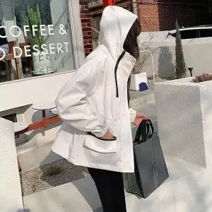 [미나그램] 뉴린 바람막이 후드야상점퍼