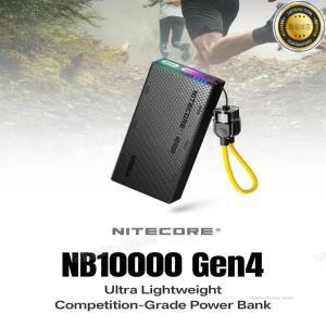 NITECORE NB10000 Gen4 초경량 탄소섬유 모바일 보조배터리 스마트폰용 고속 충전