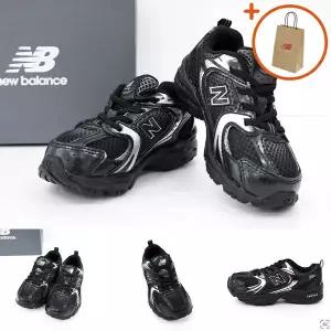 [뉴발란스키즈]530 블랙 운동화 스니커즈 신발 유아 아동 [백화점판]