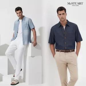 [26SS최신상]맥스튜어트 남성 데님셔츠 2종