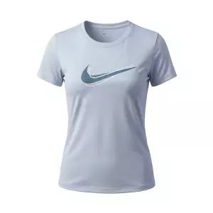 나이키 NSW 원 스우시 드라이핏 기능성 여성 반팔티 반팔 티셔츠 스카이 블루 러닝 HJ2205-423