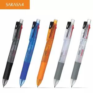 [유토피아]제브라 젤볼펜 사라사4 사색볼펜 J4J1 0.5 제브라볼펜 제브라사라사 사라사 삼색볼펜
