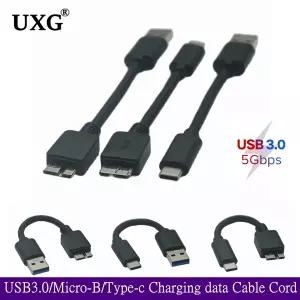 10cm 20cm 1m 5Gbps USB 3.0 A Type-c-마이크로 B 충전 데이터 케이블 하드 드라이브 컴퓨터용 외장형 하드