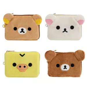 리락쿠마 캐릭터 네모난 카드 패스 케이스 코리락쿠마