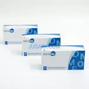 치과 의료용 무분말 비멸균 니트릴 글러브 100개 S 간호사 병원용