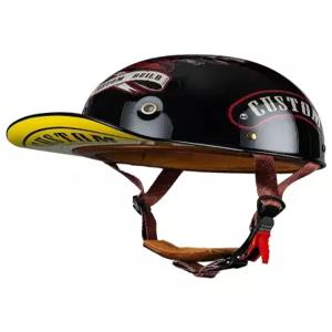 야구모자헬멧 스쿠터 헬멧 오토바이반모 선바이저 라이딩 경량