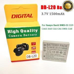 DB-L20 배터리 1500mAh 3.7V 충전식 산요 Xacti DMX-C1 C4 C5 C6 카메라