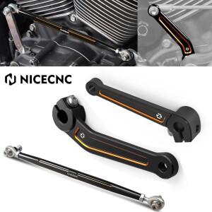 할리 로드 킹 FLHR 2017-2022 스트리트 글라이드 FLHX 기어 시프트 링크 로드 이너 시프터 암 울트라 리미