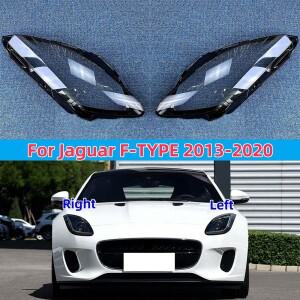 Jaguar F-TYPE 2013 2020 헤드 라이트 유리 전등 갓 쉘 렌즈 램프 커버