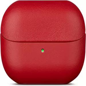 삼성 갤럭시 버즈 3 FE / 버즈3 프로 케이스 커버 - 풀 그레인 가죽으로 제작 핸드메이드 낙하 방지 하드