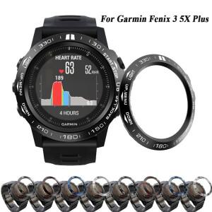 베젤 링 스타일링 프레임 케이스, Garmin Fenix 5X Plus 3 3HR 시계 스테인레스 스틸 커버, 긁힘 방지 보호