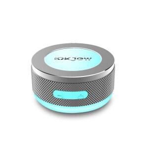 OKJEW LED 360도 서라운드 골전도 무선 스피커