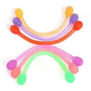 근력밴드 SH88UC61 랜덤 젤리로프 실리콘 스트레칭밴드