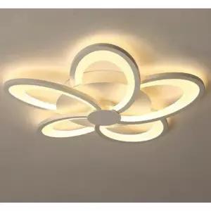 조명 실링팬 천장형 무소음 화이트 실링펜 초슬림 천정 거실 천장형선풍기 선풍기