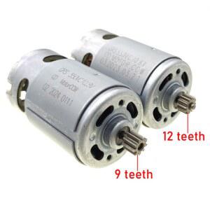 고성능 토크 기어 포함 14 4V 21V 톱니 25V 12V 18V 드라이버 10 8V 16 8V 모터 DC RS550 전기 스크루 12 드릴