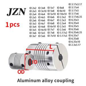 1개 알루미늄 합금 탄성 프린터 와인딩 커플링 D19L25 내경 3 4 5 6 7 8 10mm 엔코더