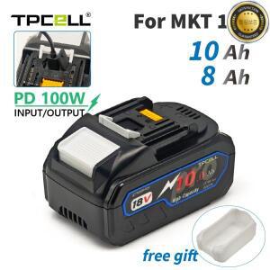 TPCELL 새로운 PD100W 8Ah10Ah Makita호환  18V용 USB-C 커넥터 21700 배터리 교체용 리튬 이온 전동 공구