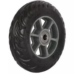 HK 국산 10인치 우레탄 발포 통바퀴 260-85(흑)