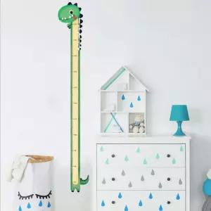 (힘찬)키밍 카툰 재기 아동방 인테리어 장식 170cm측정 스티커 재기자 아이 신장 측정기 유아 재기판 포스