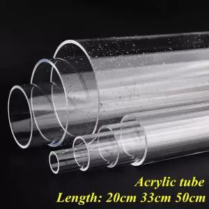 점적호스 관수자재 농업용 1Pc O.D 16 110mm 투명 아크릴 튜브 수족관 어항 급수 정원 수경법 플렉시 유리