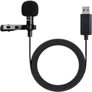 노트북 컴퓨터 PC 스트리밍 회의 인터뷰 온라인 노래 스카이프 MSN 오디오 비디오 녹화를 위한 6.56피트