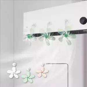 에어컨용 빨판 순환팬 무동력  바람개비 공기 흐름