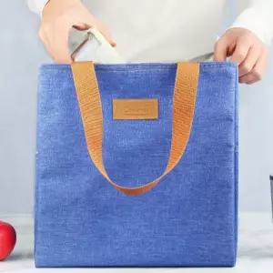 피크닉 보냉 가방 접이식 휴대용 방수 대용량 보냉 가방 캠핑 알루미늄 야외용 직장인 도시락 지퍼형 간편