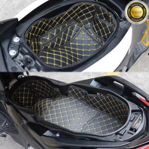 야마하 XMAX 250 X 300 시트 수납 박스 매트용 오토바이 리어 트렁크 보호 라이너 컴파트먼트 패드