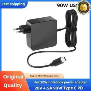 90W USB C 노트북 어댑터 유형 전원 공급 PD 벽 충전기 65W 87W MacBook Pro Air 2018 HP Dell ASUS Lenovo