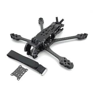 RC 프리스타일 DIY 부품(DC 프레임 키트 블랙)을 위한 PhiSital Mark5 X/DC O4 Pro FPV 5인치 탄소 섬유 쿼드콥터 레이싱 드론과 호환됩니다