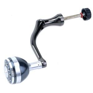 크래프트 실버 낚시 릴 손잡이 팔 그립 부품 휠 교체 전동 회전 크랭크 금속 1개 태클 볼 쉐이크