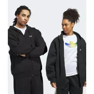 [아디다스]스케이트보딩 테크니컬 플리스 재킷 - 블랙화이트 JX5437 402194