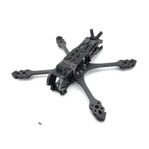 O4 Pro FPV 프레임 키트 X / DC Vesion 5인치 탄소 섬유 쿼드콥터 레이싱 드론 RC 프리스타일 DIY 부품(X 블랙)과 호환됩니다