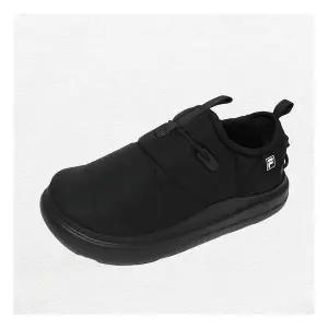 [휠라]푸퍼 볼드 슬립온 남자 여자 겨울 방한화 블랙 1SM02617-001