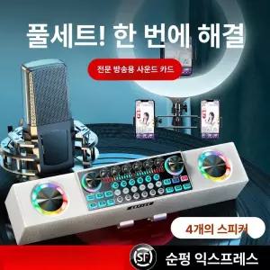가정용노래방기계 미니노래방 무선 듀얼마이크