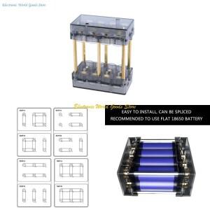 A3PD Advanced 18650 배터리 팩 어셈블리 박스 홀더 고전류 애플리케이션이 화려하고 납땜 없음