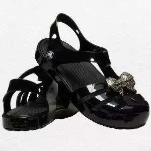 [크록스]이사벨라 참 샌들 토들러 블랙/실버 208445-067