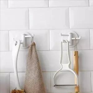 흡착식 벽걸이 행거 무타공 다용도 후크 문걸이 옷걸이 욕실용 만능