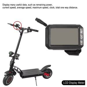 ABAN LCD 디스플레이 대시보드 (전기 스쿠터용 G Booster 36V-60V 전동 제어판 회로 기판)