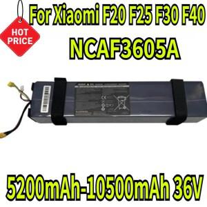 샤오미 전동 스쿠터용 배터리 5200mAh-10500mAh 나인봇 NCAF3605A F20 F25 F30 F40 36V