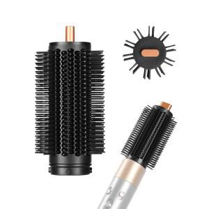 [미국배송] 다이슨 에어랩 멀티 스타일러와 호환되는 업그레이드된 원형 볼륨 브러시 부착 바운시 스타일을 위한 주름 감소 HS01 HS05 I.D. COPPER에 맞습니다