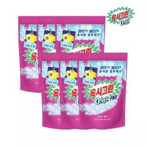 옥시크린 O2액션 프로 분말 표백제 650g x6개